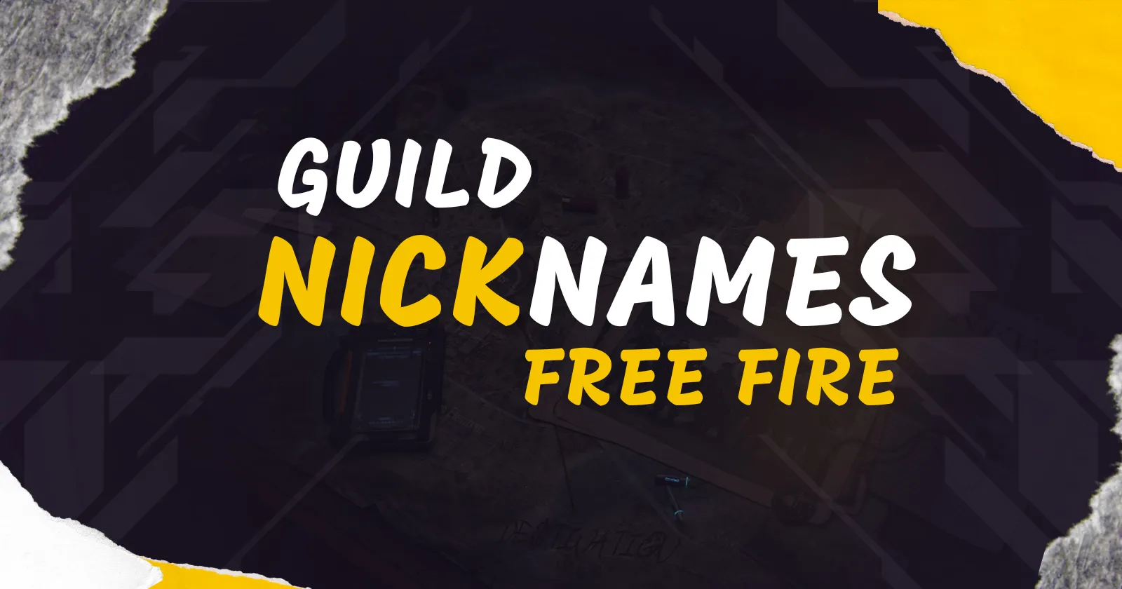 Free Fire Guild Name