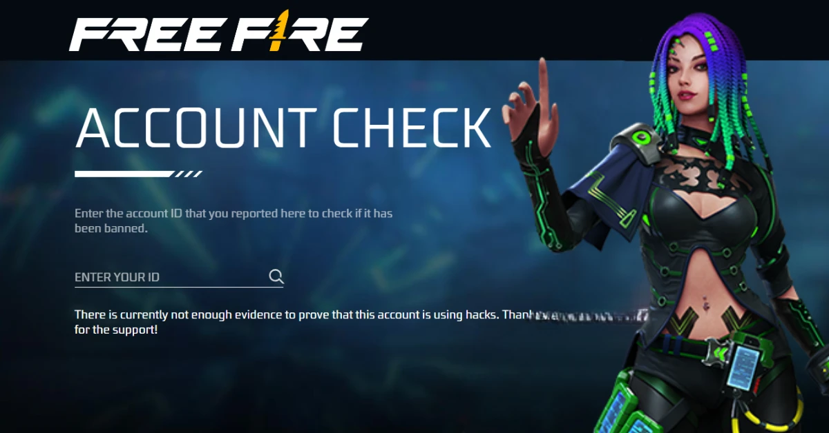 Free Fire Account Check