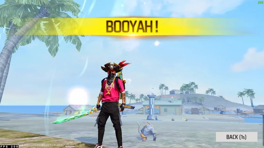 free fire Booyah