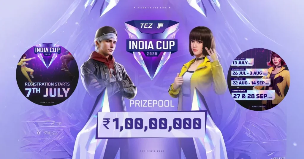 Free Fire Max India Cup 2025 (FFMIC) Schedule and prize pool