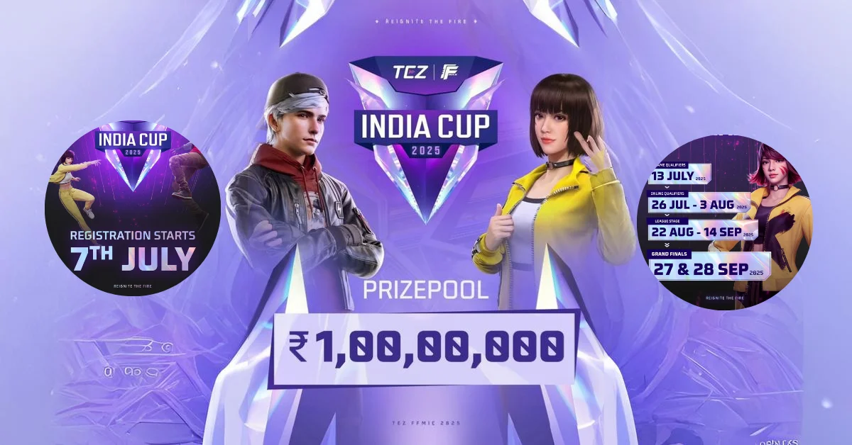 Free Fire Max India Cup 2025 (FFMIC) Schedule and prize pool
