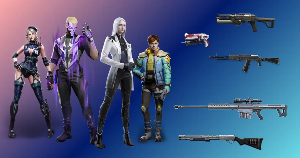 Free Fire OB50 Update Character and Weapon Changes