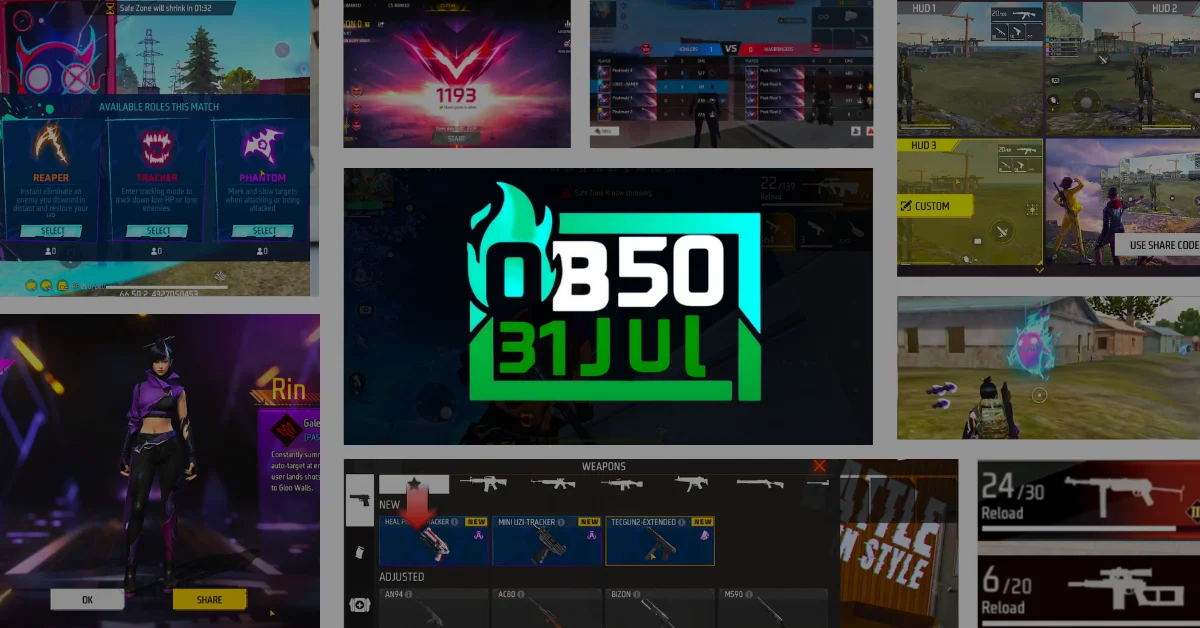 Free Fire OB50 Update Full Details of New Features
