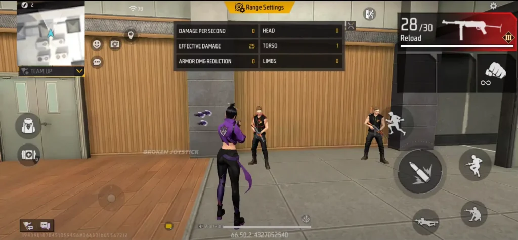 free fire ob50 mp40 gun changes