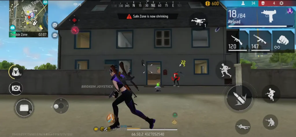 Free Fire OB50 Update mini uzi gun changes