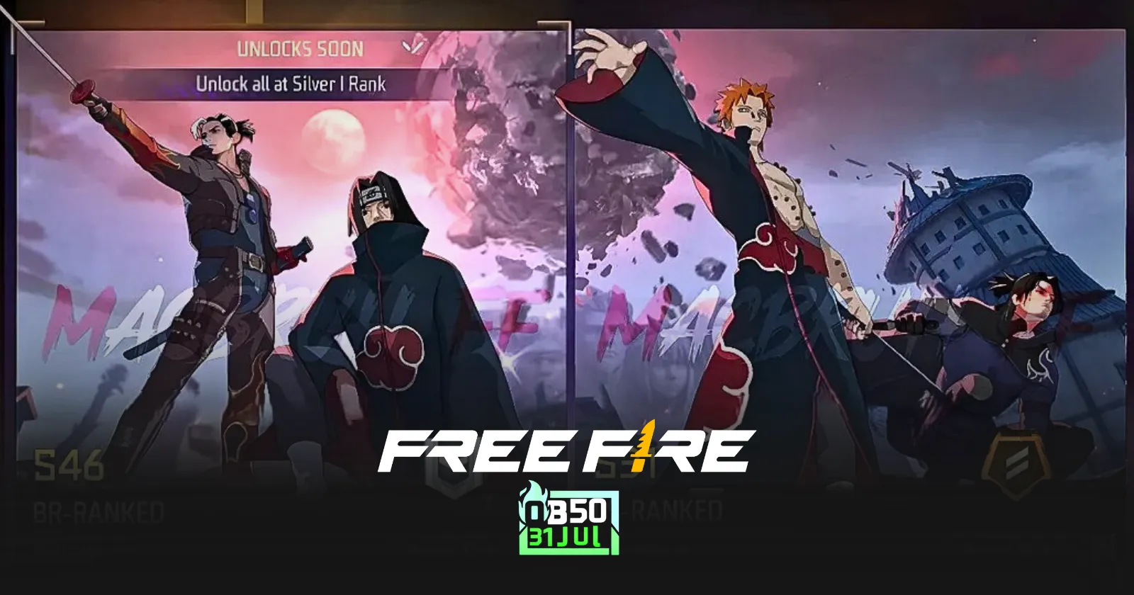 Free Fire OB50 Update