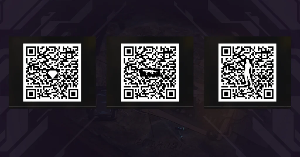 Free Fire QR Code Scan to View Profiles & Claim Rewards
