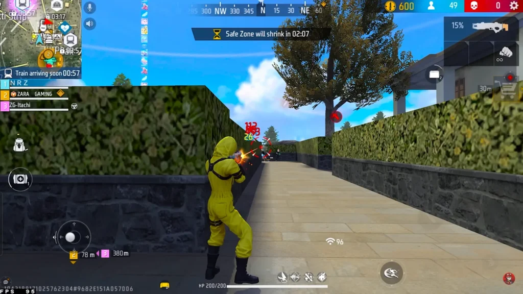 Free Fire Sensitivity Settings and HUD for Headshots