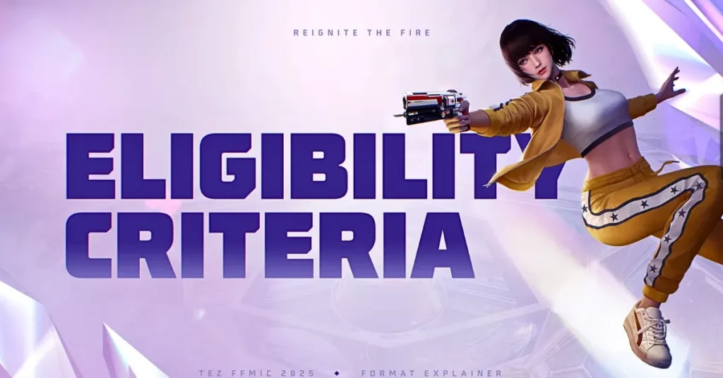 Free Fire Tournament Eligibility Criteria