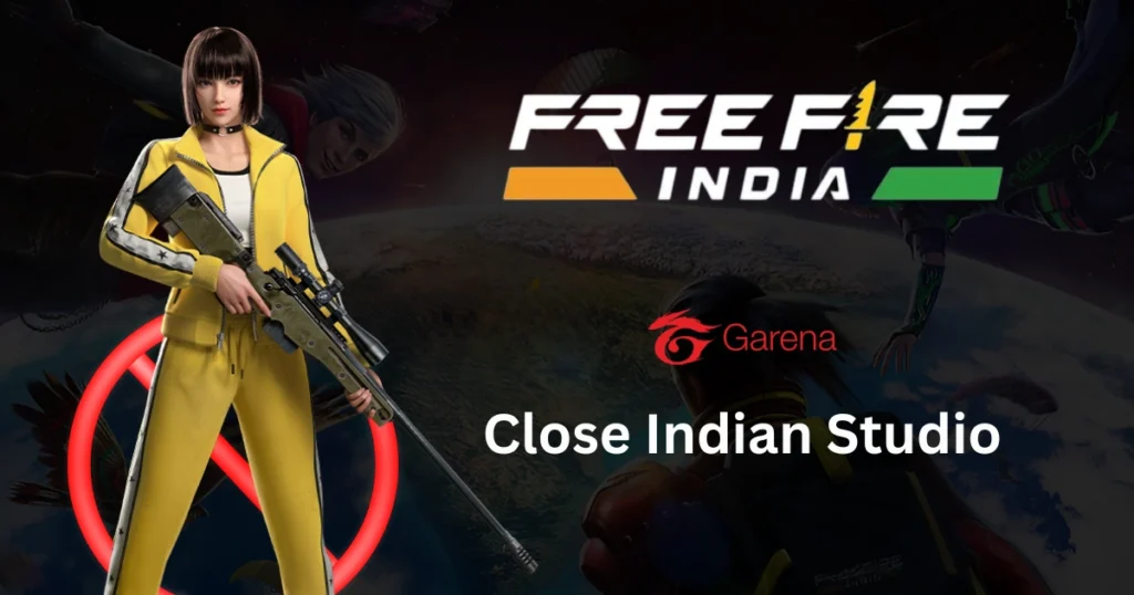 Free Fire Unban Update and free fire india and free fire india studio close text