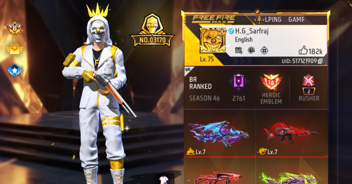 Helping Gamer Free Fire UID
