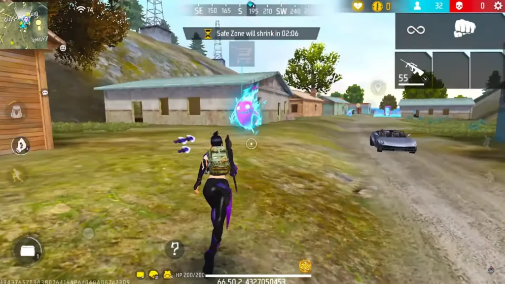 free fire gameplay