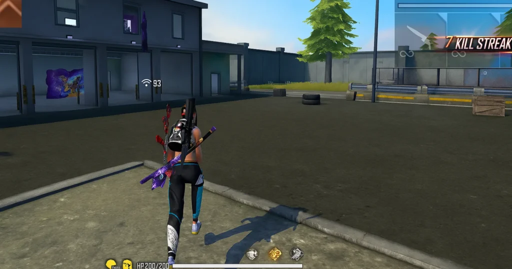 free fire old training ground