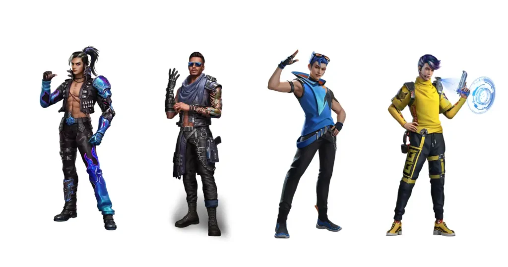 hayato, maro, oscar and wolfrah character combination