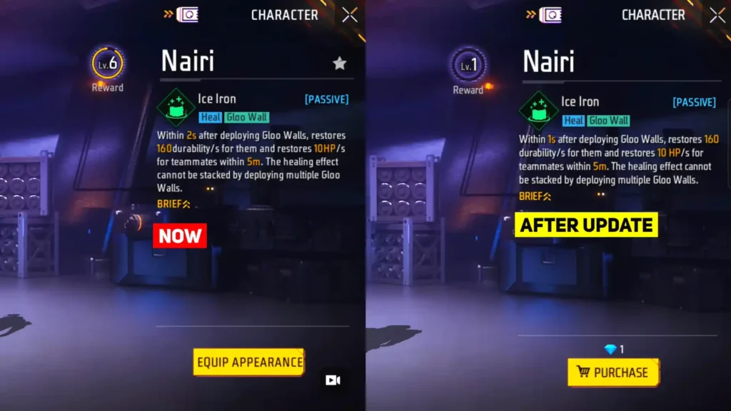 nairi ability change after ob50 update