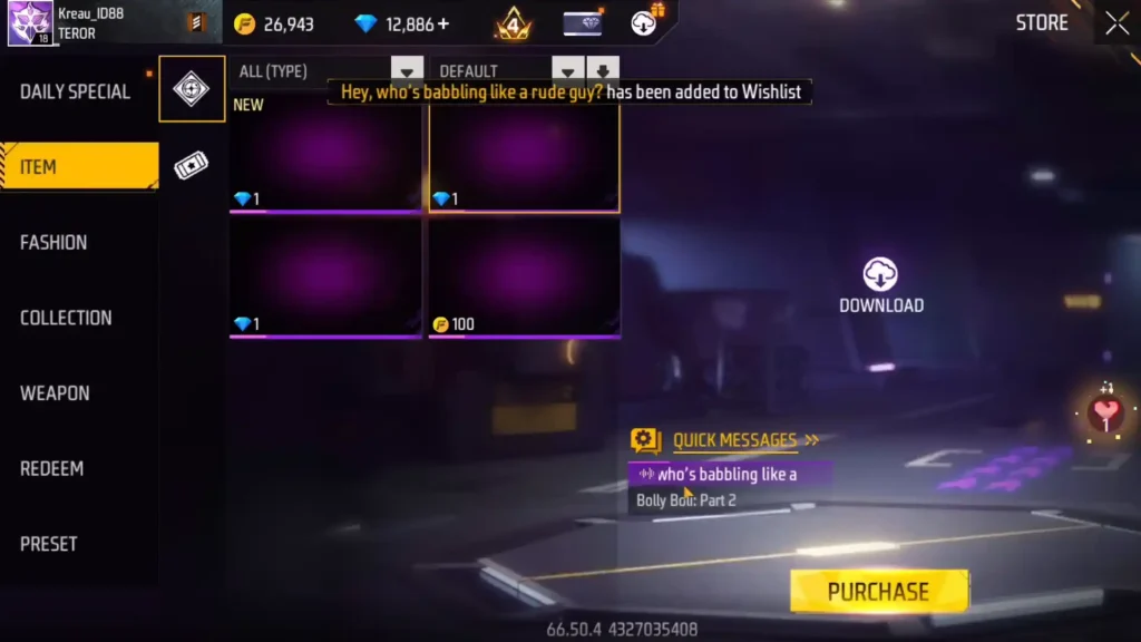 new voice pack