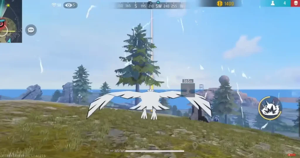 DETONATING CLAY BIRD use in free fire