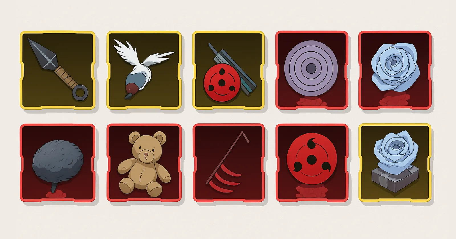 Free Fire x Naruto Collaboration All Skills use in free fire