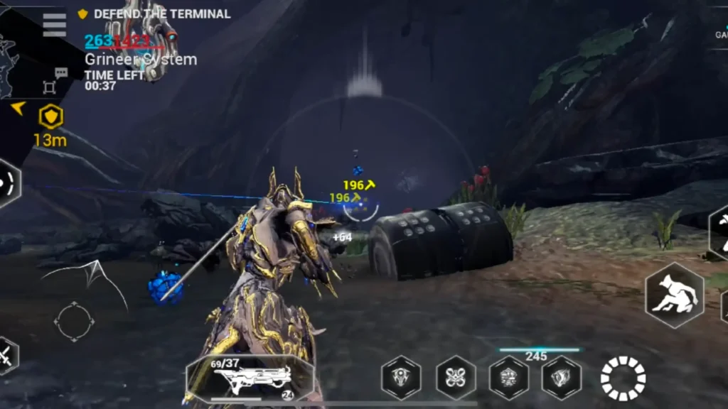 Warframe Mobile high graphics game