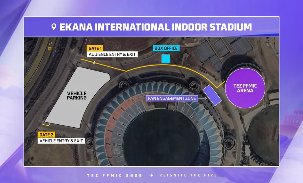 FFMIC Lucknow LAN Venue and Layout