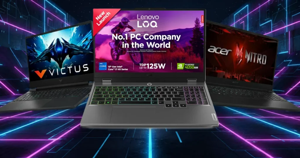 Top 3 Gaming Laptops Under ₹70,000 with RTX 4050