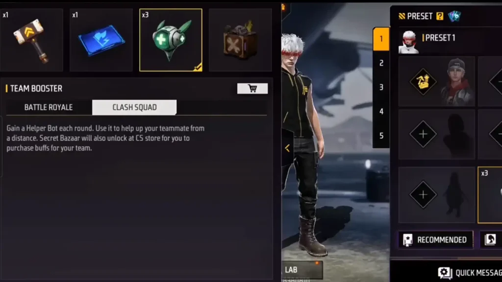 new slot in free fire