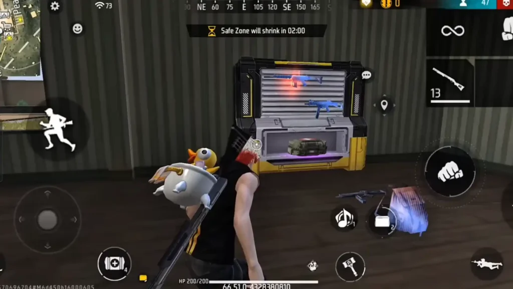 Special Shop Machine and Guns in free fire after ob51 update