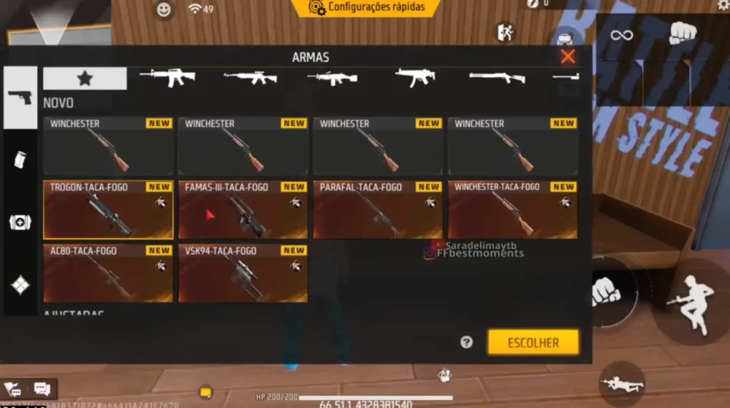 Special Shop Machine and Guns