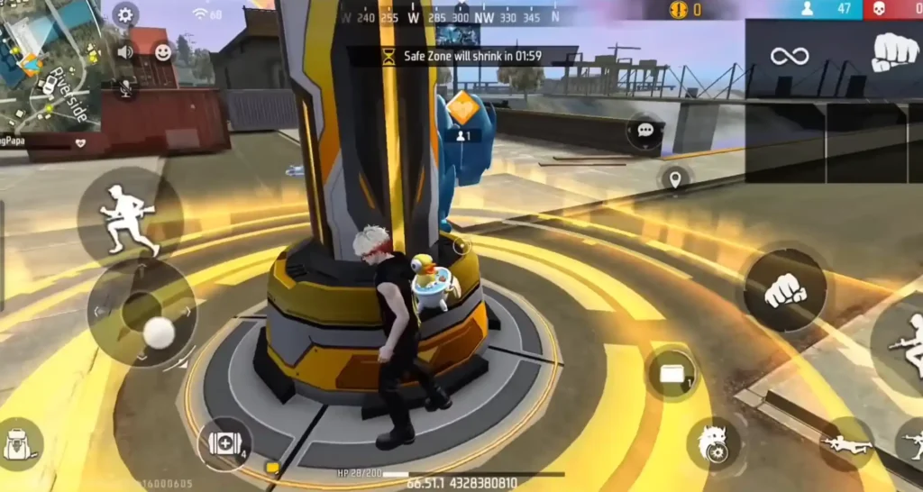 Revive Point Update in free fire update ob51