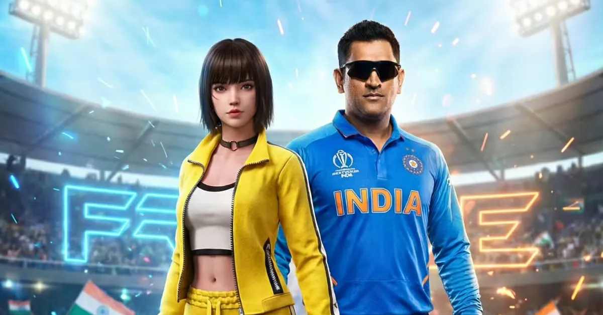 Free Fire Max x MS Dhoni Collaboration