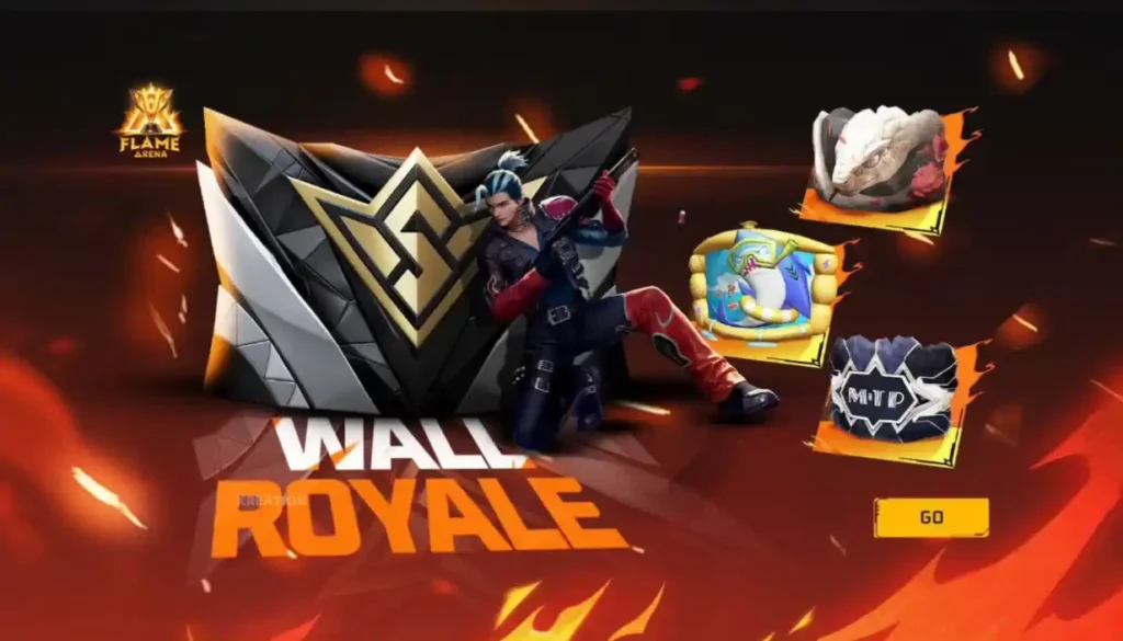 Wall Royale Event in free fire